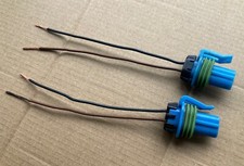 VAUXHALL CORSA C ASTRA G SXI SRI FRONT FOG LIGHT CONNECTOR PLUGS + WIRE