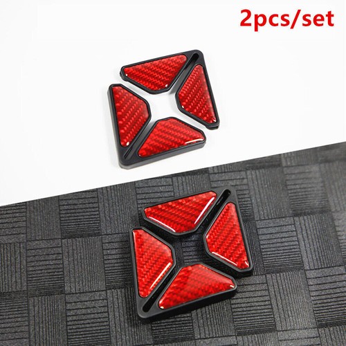 2pcs red car door corner - 2pcs,