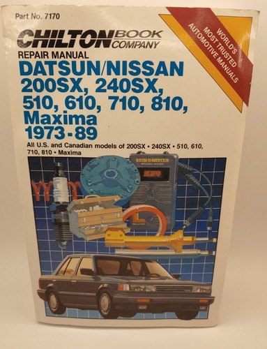 Chilton 1973 1989 datsun - chilton,