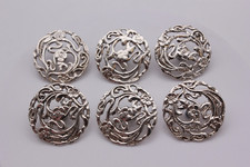 Set of Six Victorian Sterling