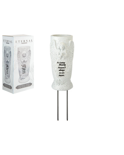 Memorial angel vase - memorial,