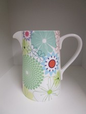 Portmeirion Crazy Daisy  Large Jug/ Pitcher  19 cm /7.5 inches high.