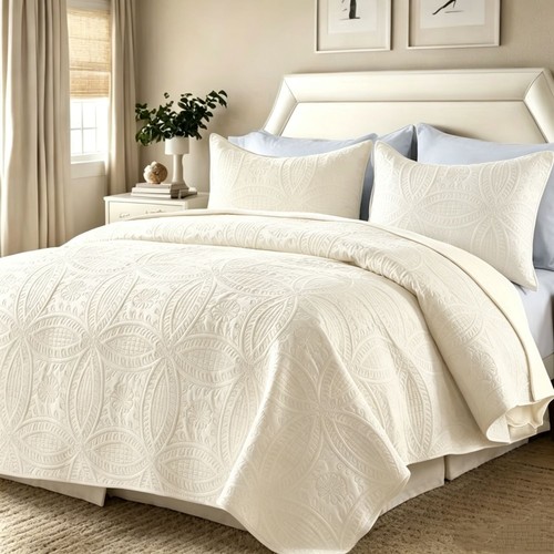Quilted bedspread set piece - quilted, 3
