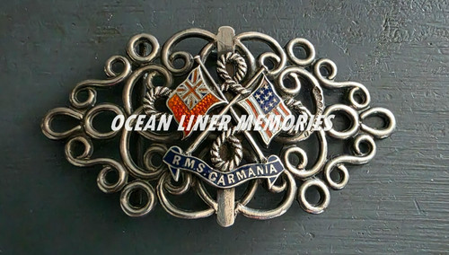 Rms carmania enamel - enamel, buckle