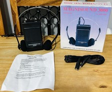 Magnisound 3000 TV Amplifier Hearing Aid Listen Assistance Megaphone Device