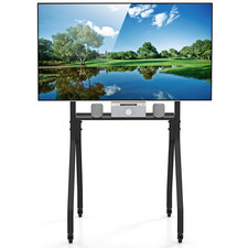 COSTWAY Mobile TV Stand