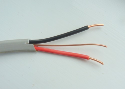 12m twin earth cable old - twin,