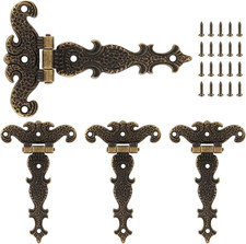 4-Piece Tee-Strap Hinge Set -