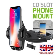 360° Universal CD Slot Mobile Phone Holder In Car Stand Cradle Mount GPS iPhone