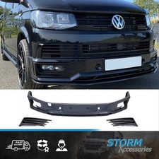 FOR VW TRANSPORTER T6 – 2015 ON – FRONT SPORT-LINE BUMPER EXTENSION