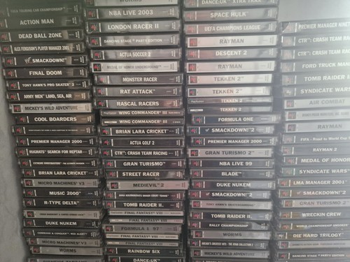 Sony playstation games - playstation, 1