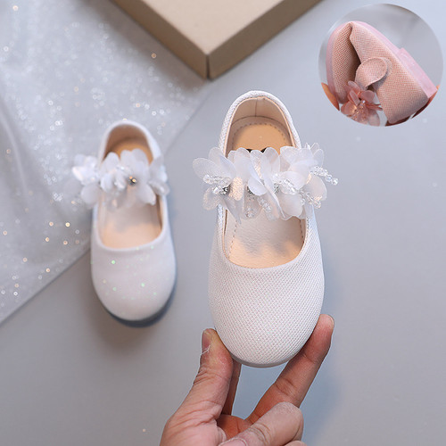 Girls toddler pumps flower - girls,