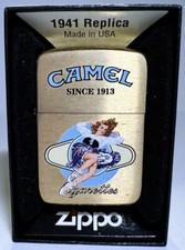 Zippo Lighter Camel Pin Up