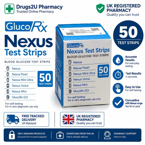 Glucorx nexus test strips - test,