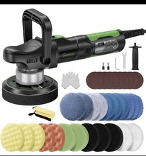 Ginour 900W Max Dual Action Car Polisher for Car Detailing, 6 Variable 