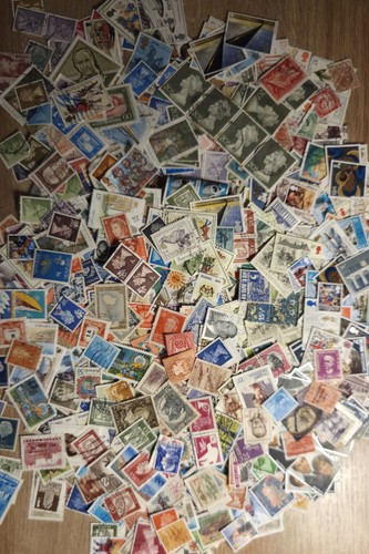 500 worldwide stamps - worldwide,