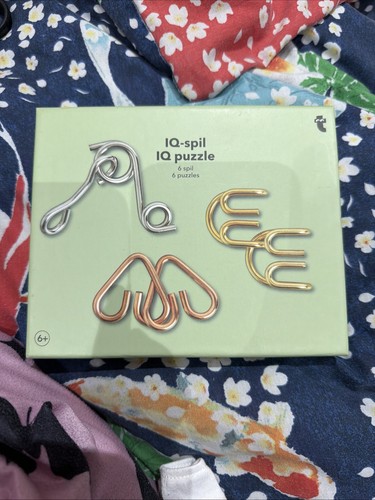 Metal puzzle set - puzzle, 6
