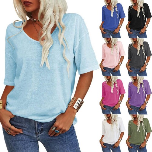 Ladies summer tops - ladies, short