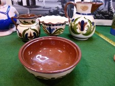 Torquay Motto ware Watcombe Pottery 4 pieces, free delivery