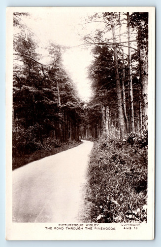 Postcard picturesque wisley - postcard,