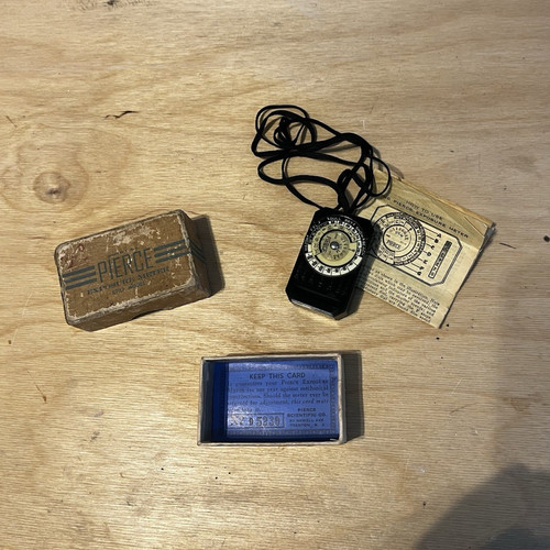 Pierce exposure meter analogue - exposure,
