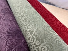 Velvet embossed textured