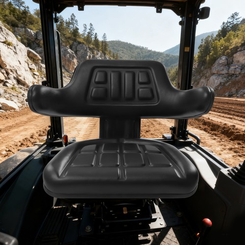 Universal forklift seat black - forklift,