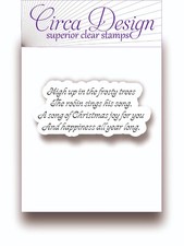 Clear Unmounted Christmas