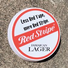 RED STRIPE Light up LED bar wall sign logo Pub Beer Lager ale man cave garage