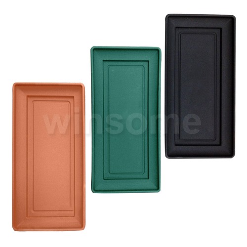 Rectangular plastic plant pots - rectangular,