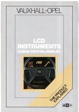 Vauxhall Opel LCD Instruments