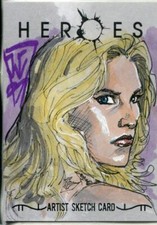 Heroes Volume 1 Sketch Card By