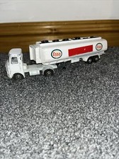 DINKY TOYS 945 AEC ESSO PETROL TANKER DIE-CAST ARTIC TRUCK LORRY TIGER GREY CAPS
