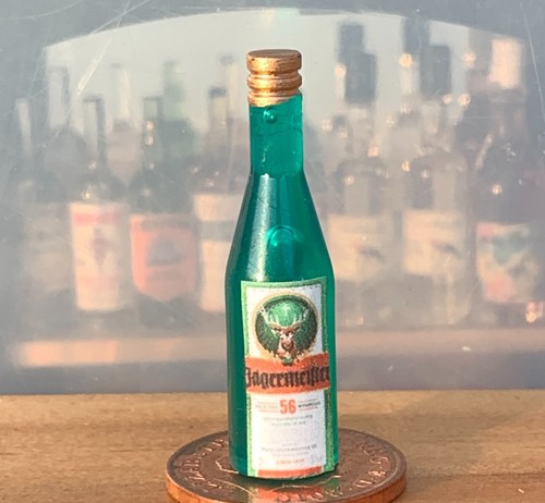 Dolls house jagermeister label - house,