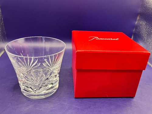 Baccarat crystal rock glass - rock,