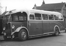 Vintage Bus photograph Single