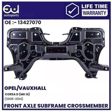 FRONT SUBFRAME CROSSMEMBER ENGINE SUBFRAME CARRIER FOR OPEL VAUXHALL CORSA D