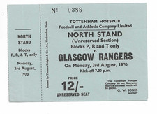 Tottenham Spurs v Rangers Pre