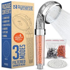 Filtered Shower Head for Hard