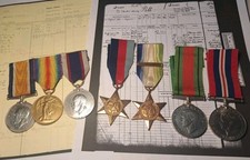 WW1 & WW2 Medal Group X7 Medals, Boy.1 Pell, Royal Navy / Royal Fleet Reserve 