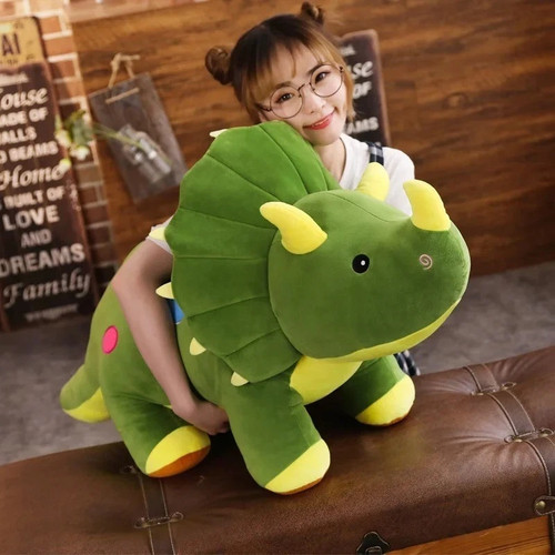 Large soft plush dinosaur - soft,