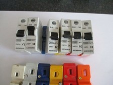 WYLEX ABB B6 B10 B16 B20 B32 B40 PLUG IN MCB'S WITH / WITHOUT BASES BS 60898