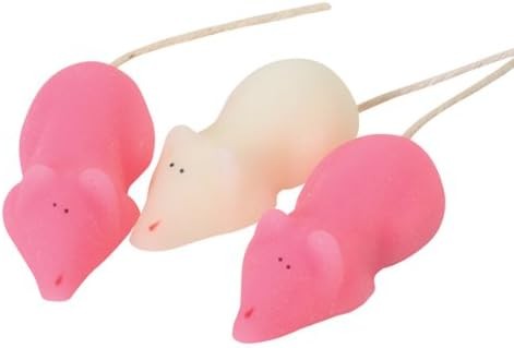 Pink and white sugar - pink, x5