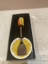 RETRO SAGAFORM MARMALADE Jam SPOON WITH REST ORANGE- 1999