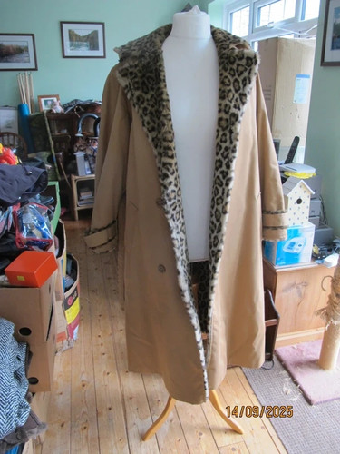 Caramel coloured winter coat
