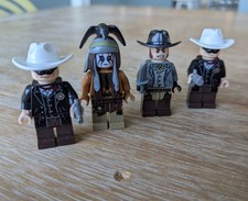 4x LEGO The Lone Ranger