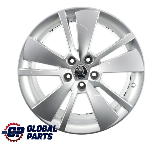 Skoda superb silver - skoda, wheel