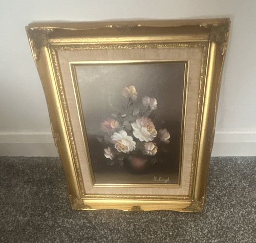 Leigh signed framed still - leigh,
