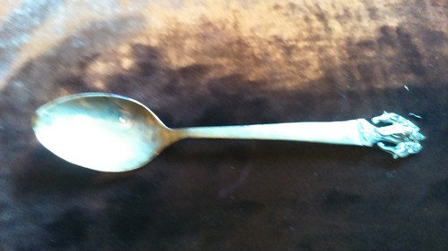 Souvenir teaspoon with - teaspoon,