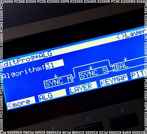 Kurzweil k2500 k2500s k2500x - k2500,